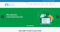 Desktop Screenshot of nishta.in